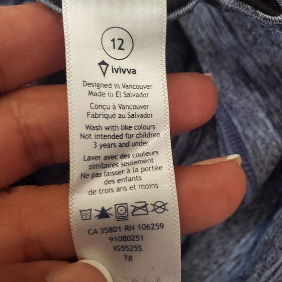 Ivivva Leggings Size 12 - Picture 5 of 5
